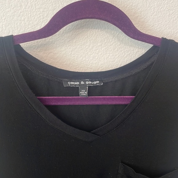 Cable and Gauge Black Top - Picture 6 of 7